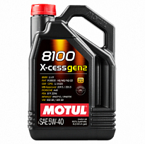 Motul Масло моторное синтетическое 8100 X-CESS GEN2 VN 112432 5w40 4л